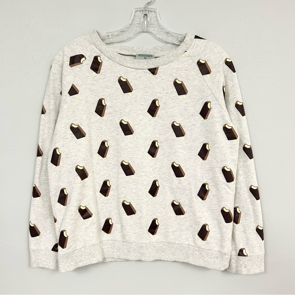 COMPANIA FANTASTICA 🍨 Ice Cream Bar Sweatshirt - Size L